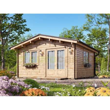 Caseta de jardín  ALTEA 6X5 , 30 m2 , 44 mm