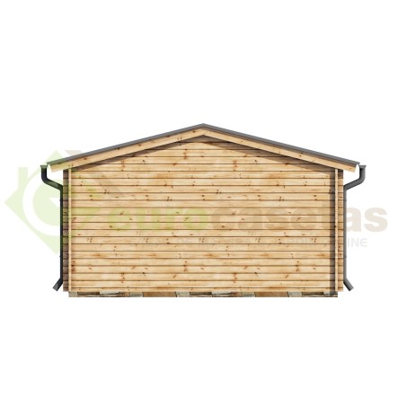 Caseta de jardín   ALTEA 6X6 , 36 m2 , 44 mm