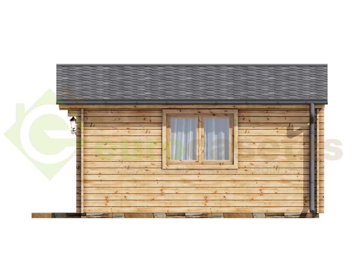 Caseta de jardín ALTEA 6X6 , 36 m2 , 44 mm