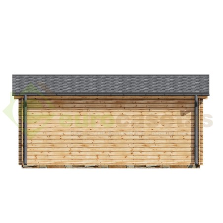 Caseta de jardín  ALPINA  5x4 , 20 m2 - 44 mm