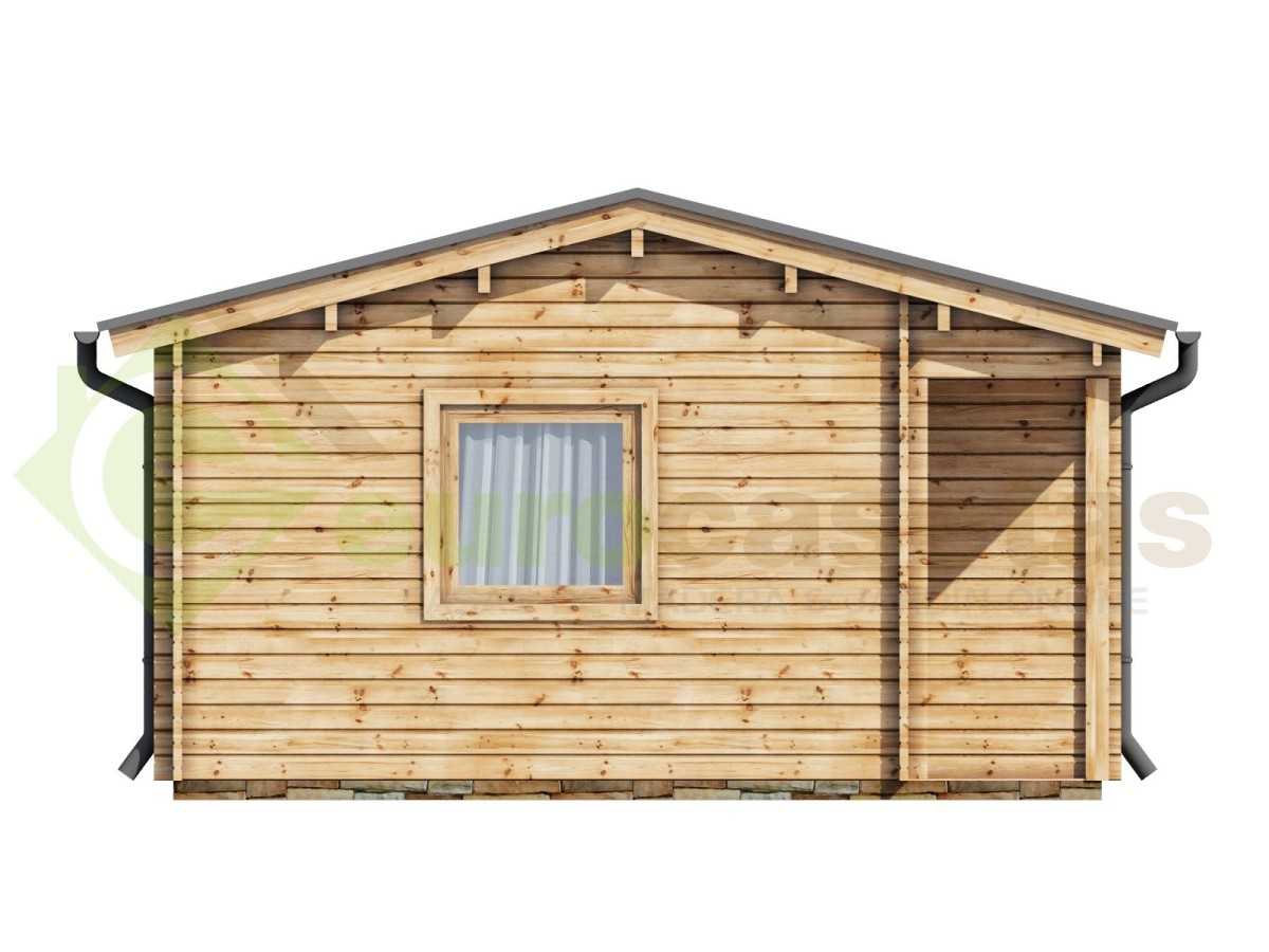 Caseta de jardín  ALPINA  5x5 , 25 m2 - 44mm