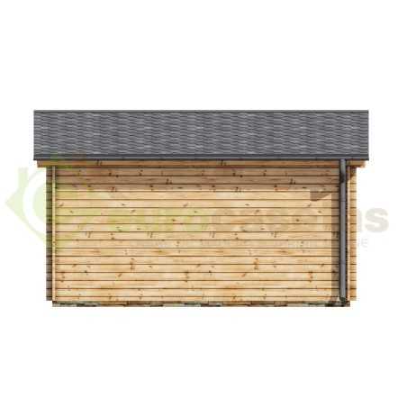 Caseta de jardín  ALPINA  5x5 , 25 m2 - 44mm