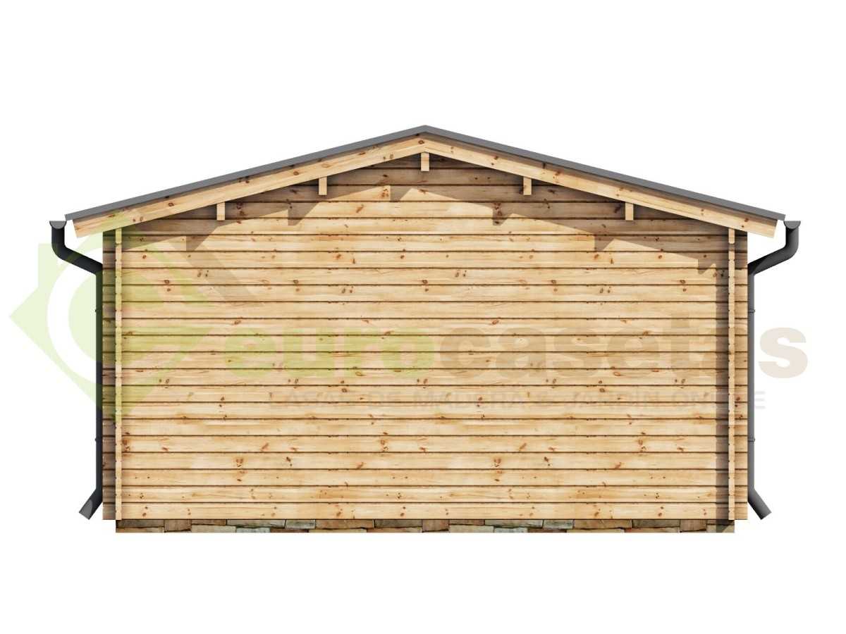 Caseta de jardín  ALPINA  5x5 , 25 m2 - 44mm