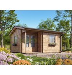 Caseta de jardín  ALPINA  5x5 , 25 m2 - 44mm