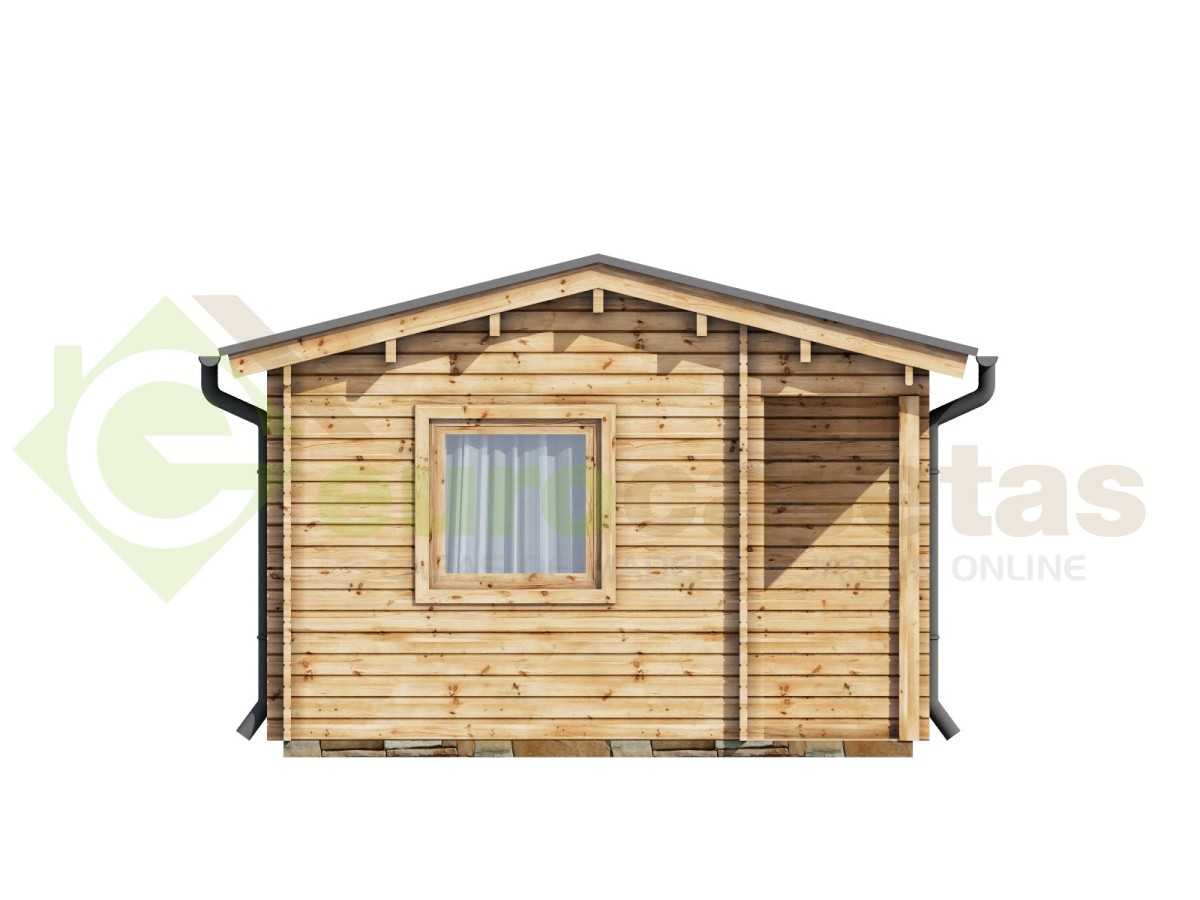 Caseta de jardín  ALPINA  6x5 ,30 m2 - 44 mm