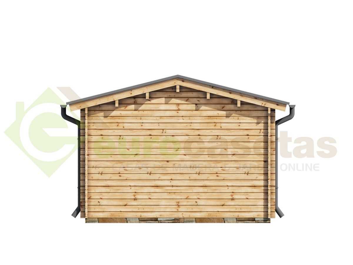 Caseta de jardín  ALPINA  6x5 ,30 m2 - 44 mm