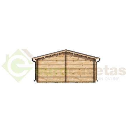 Wooden houses / Mallorca Twinskin 44-50-44 mm