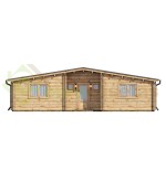 Casa de madera "KRISTI TWINSKIN , 64,9 m2" - en doble pared 44-50-44 mm