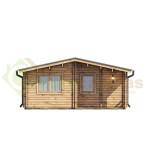 Casa de madera "FAY TWINSKIN" , 36 m2 en doble pared 44-50-44 mm