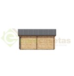 Casa de madera  "KRISTI  NORDIC, 64,9 m2" - 70 mm