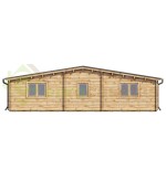 Casa de madera  "KRISTI  NORDIC, 64,9 m2" - 70 mm