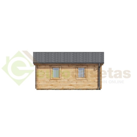 Casa de madera  "KRISTI  NORDIC, 64,9 m2" - 70 mm