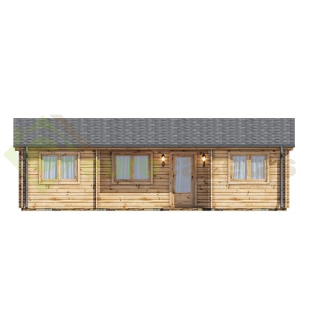 Casa de madera "NEREA NORDIC 72  m2" - 70 mm