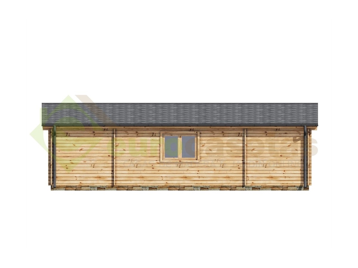 Casa de madera "RADO NORDIC 72  m2" - 70 mm
