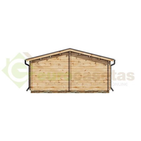CASA DE MADERA  "ALMERIA NORDIC " - 70 mm