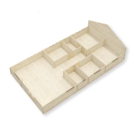 Casa de madera  "SINTRA NORDIC , 116 m2 " - 70 mm