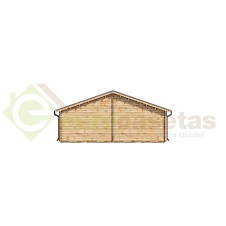 Casa de madera  "SINTRA NORDIC , 116 m2 " - 70 mm