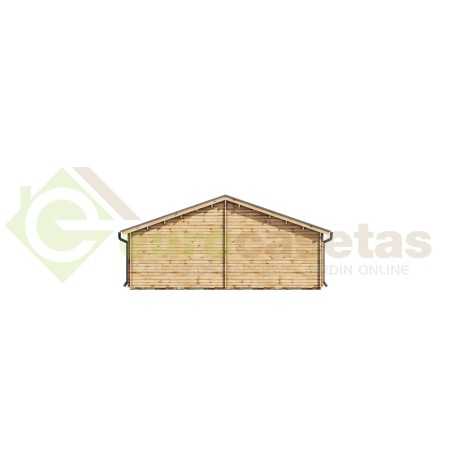 Casa de madera "ESTORIL NORDIC , 136 m2 " - 70 mm