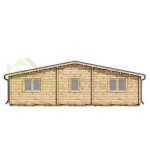 Casa de madera "JENNIFER NORDIC , 87 m2" - 70 mm