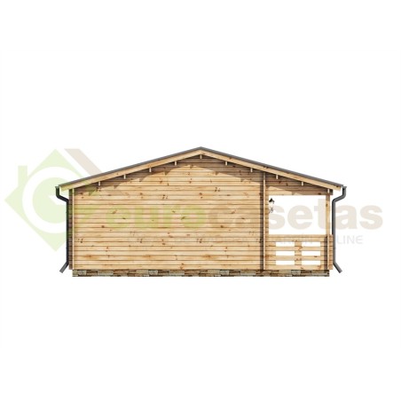 CASA DE MADERA "MAGDA NORDIC " - 70 mm