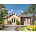 Casa de madera  "FLORIDA NORDIC , 60 m2"- 70 mm