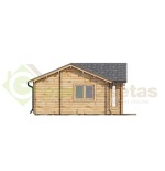 Casa de madera  "FLORIDA NORDIC , 60 m2"- 70 mm