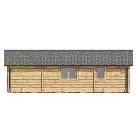 Casa de madera  "FLORIDA NORDIC , 60 m2"- 70 mm