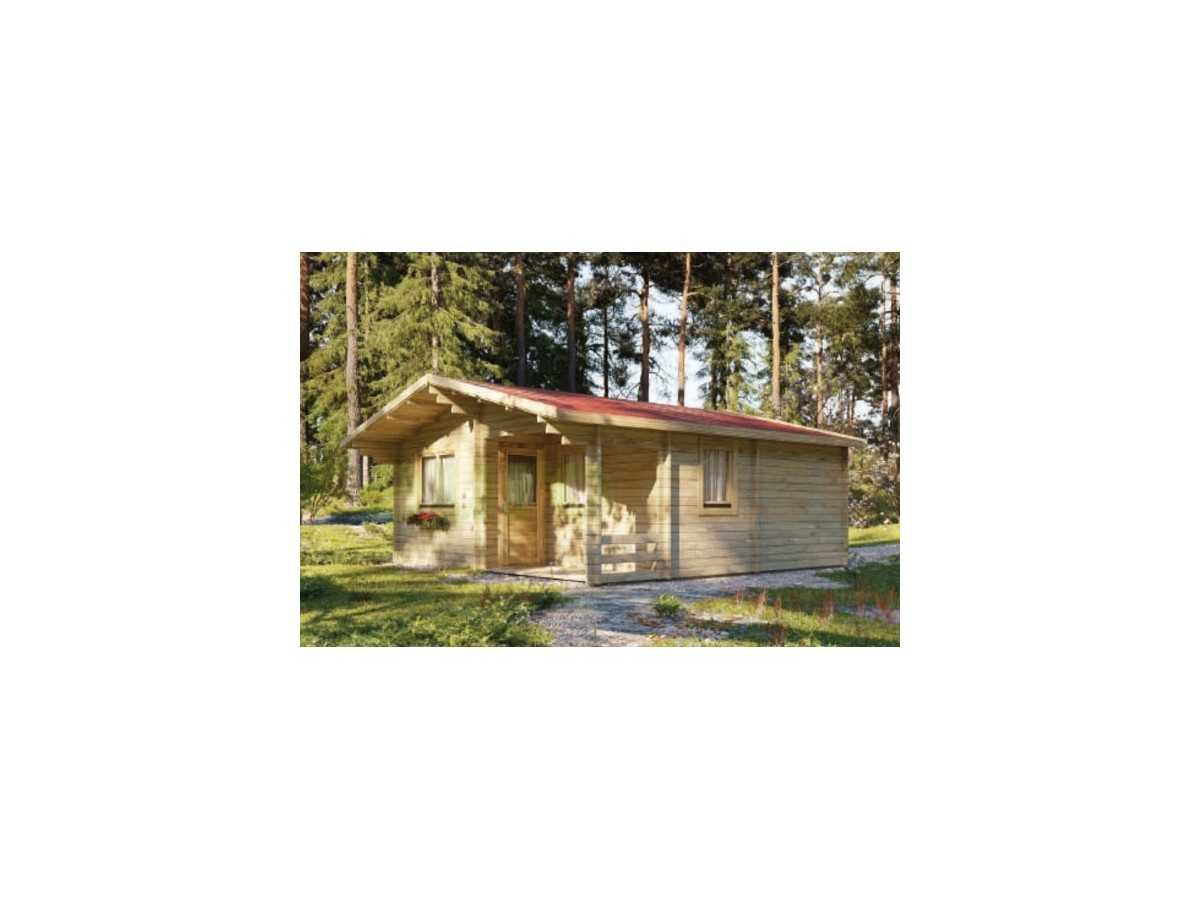 Casa de madera "FAY-A" , 70 mm