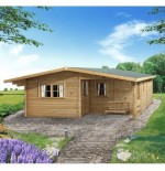 Casa de madera "FAY-A" , 70 mm