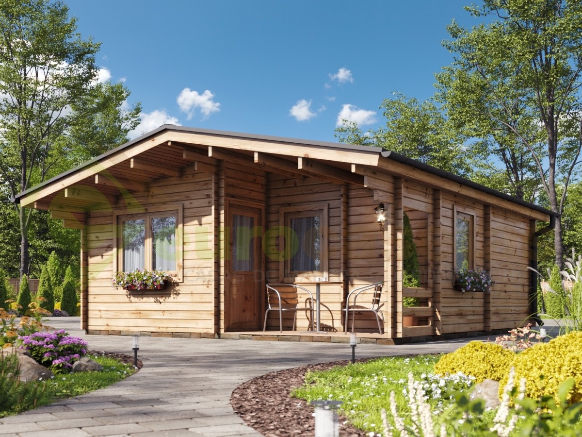 Casa de madera "FAY - A , 36 m2"