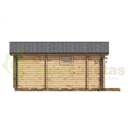 CASA DE MADERA  HAKAN NORDIC  36 m2 , 70 mm
