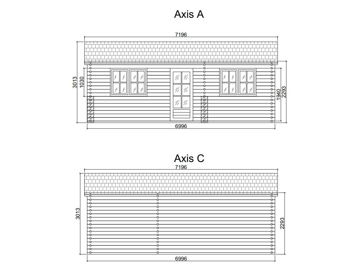 CASA DE MADERA  "HAKAN PLUS" 