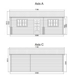 CASA DE MADERA  "HAKAN PLUS" 