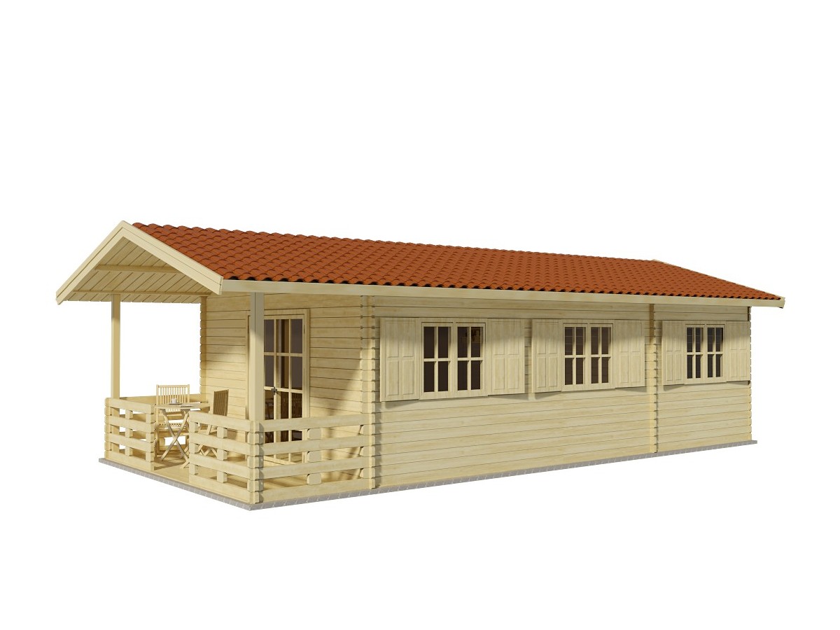 Casas de madeira / lugo- 70 mm
