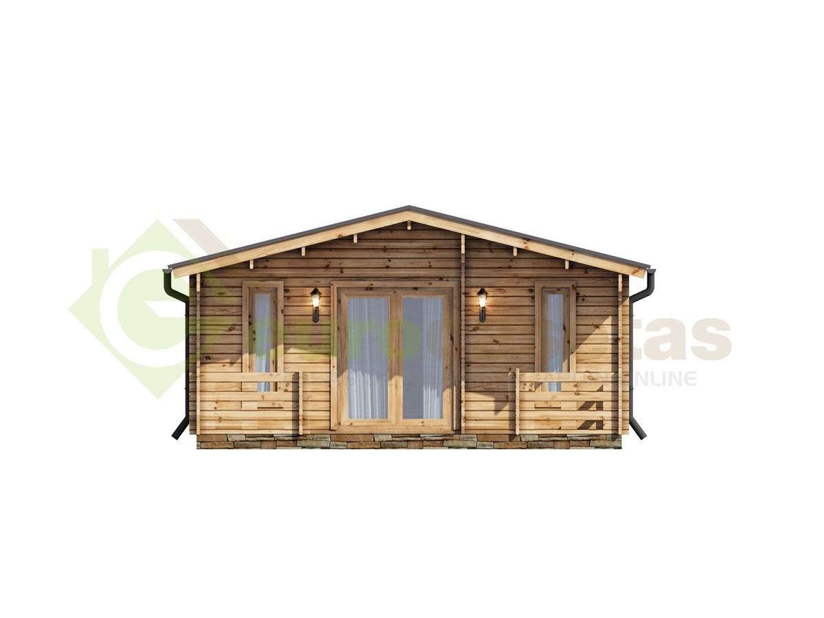 Casa de madera   "PADOVA PLUS  48 m2"