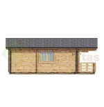 Casa de madera "PADOVA PLUS 48 m2"