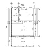 CASA DE MADERA / VALENCIA  40 m2  - 44 mm
