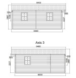 CASA DE MADERA "JULIA 5x6