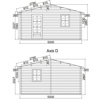 CASA DE MADERA "BERTA 5 " 