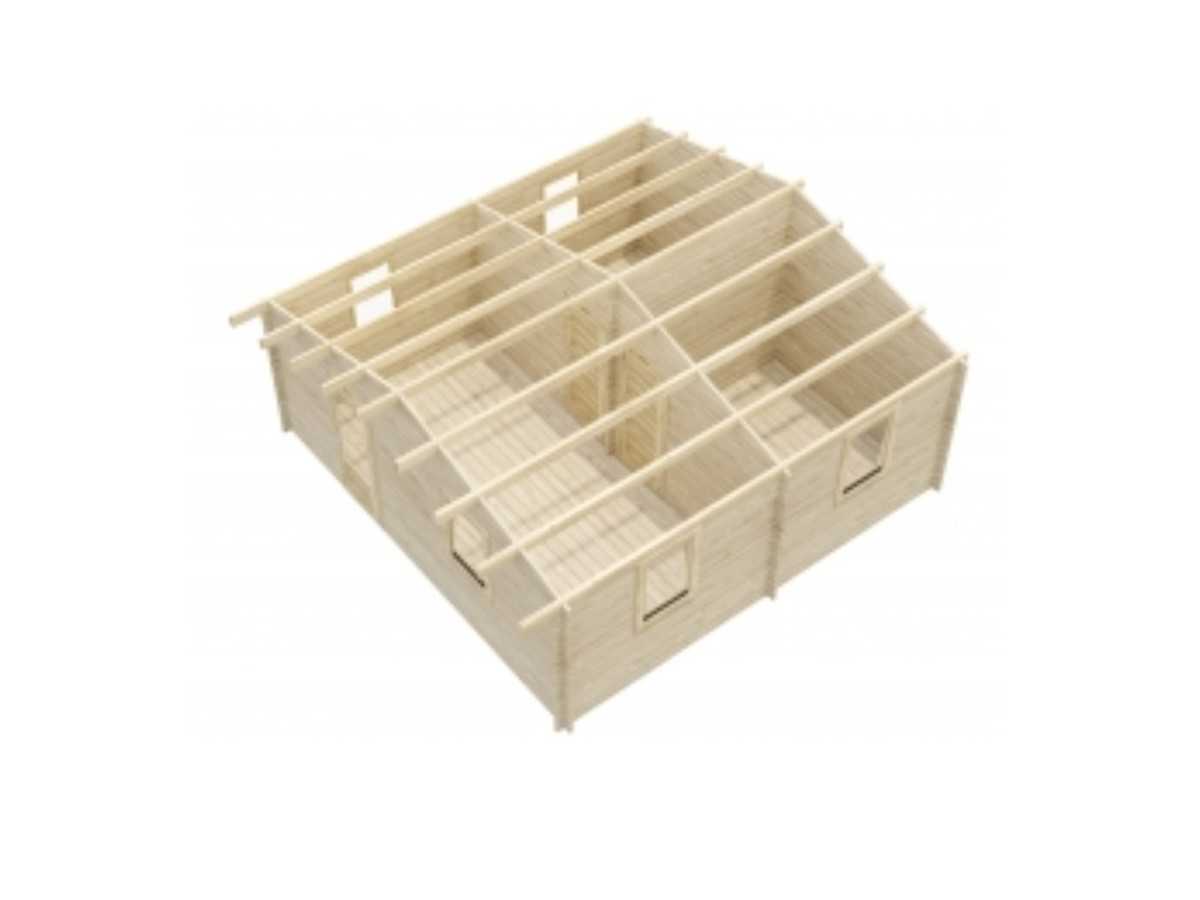 Casa de madera "BERTA 5x6 , 30 m2 " 