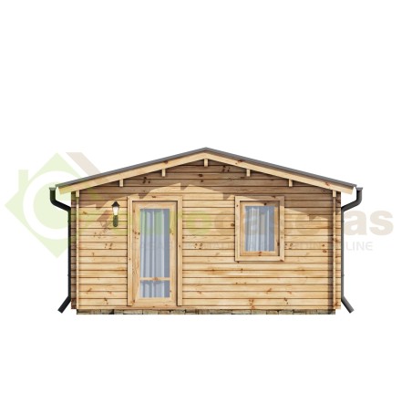 Casa de madera BERTA  (5x6) 30 m², 44mm