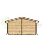 Casa de madera BERTA  (5x6) 30 m², 44mm