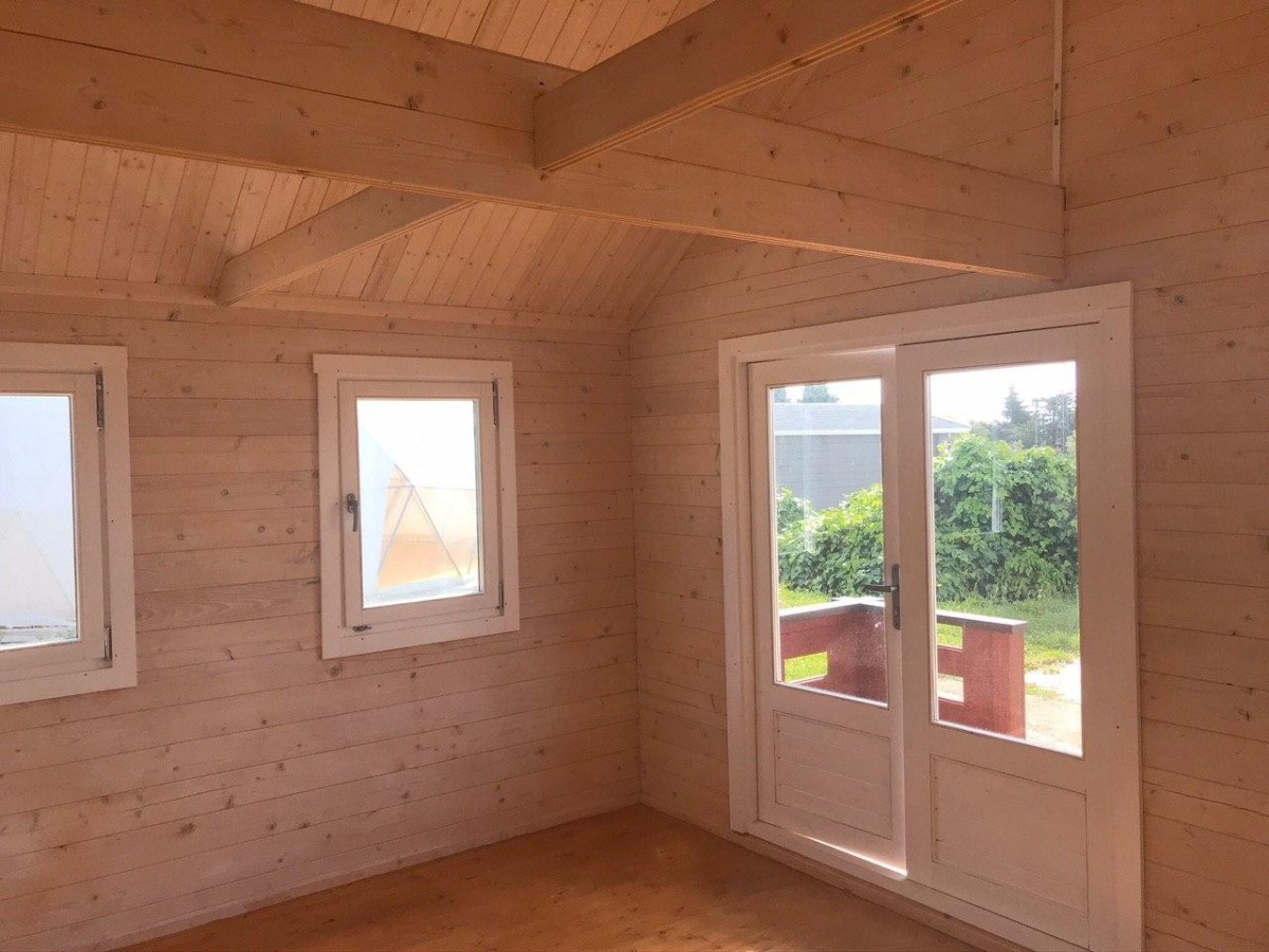 Casa de madera NOIA , 44 mm 