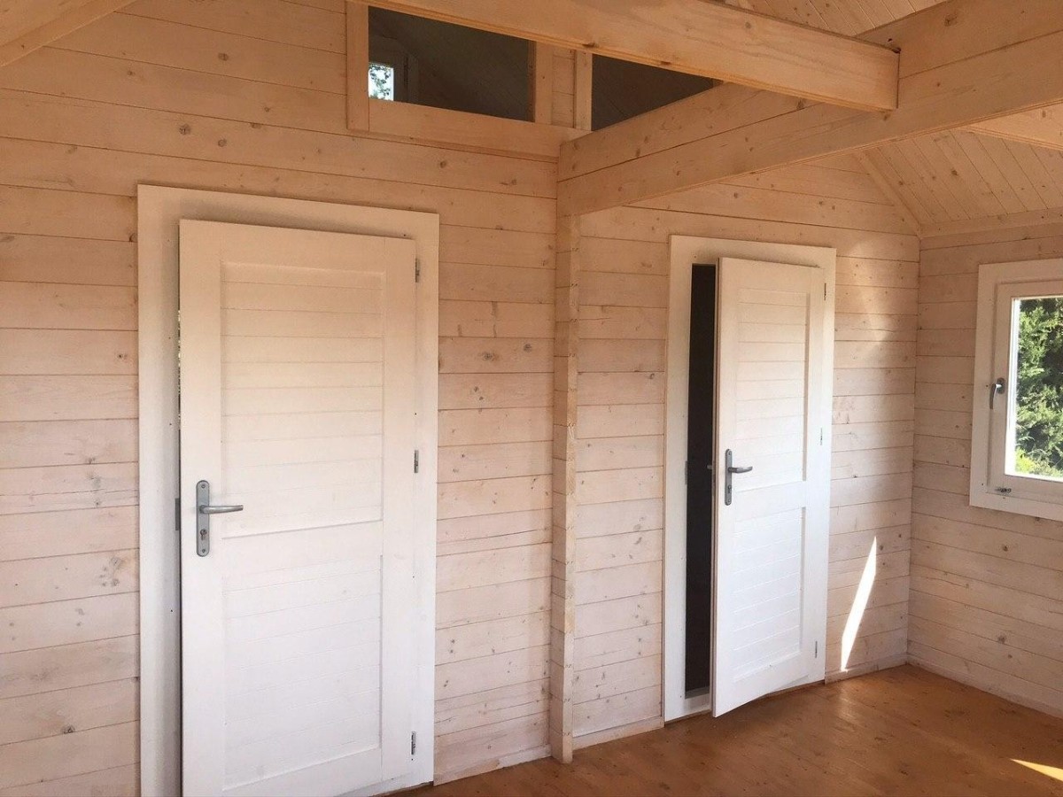 Casa de madera NOIA , 44 mm 
