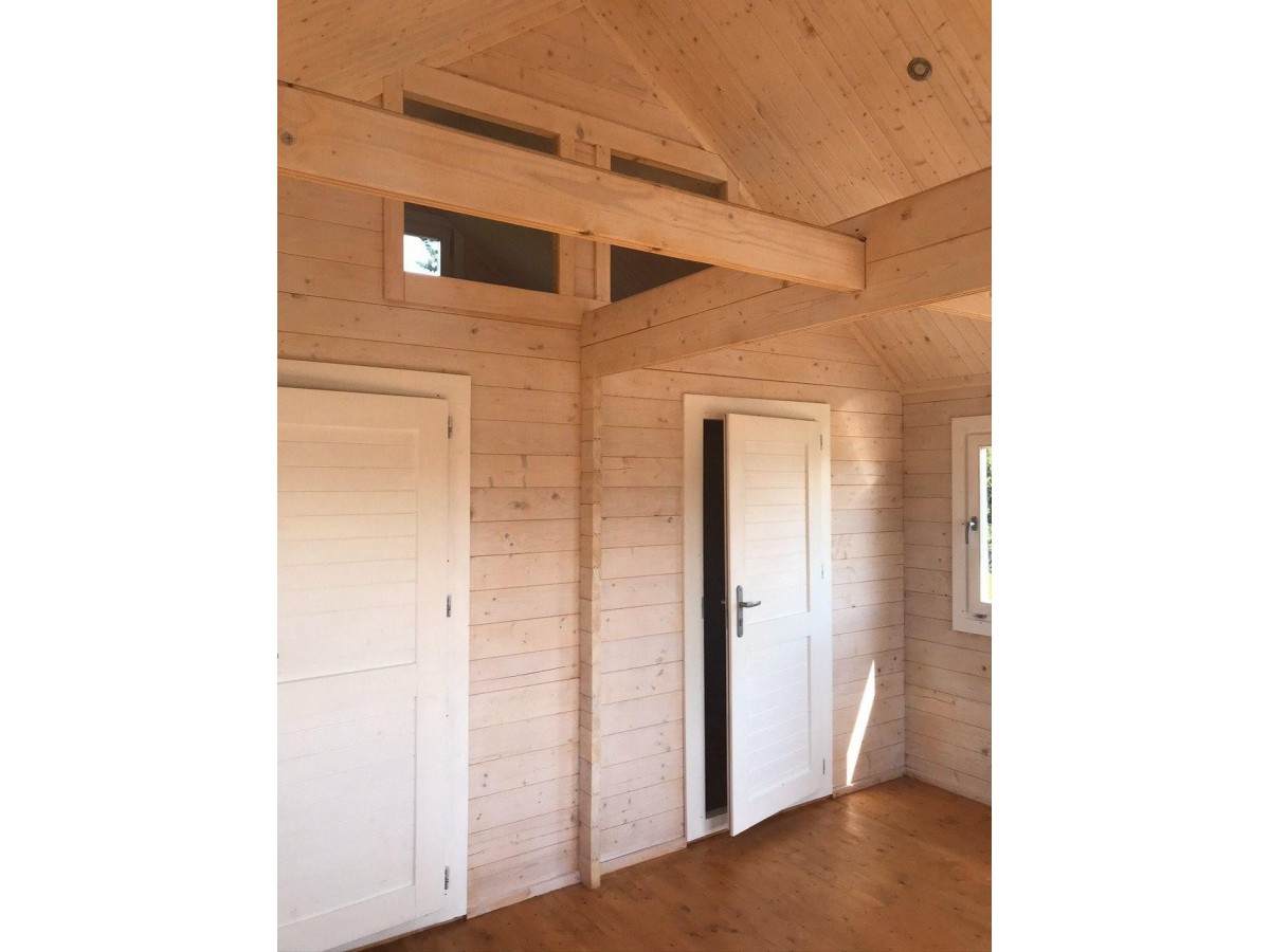 Casa de madera NOIA , 44 mm 