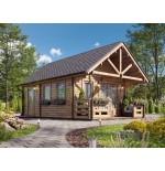 Casa de madera (altillo) NOIA 34 m², 44mm