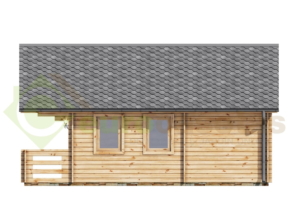 Casa de madera (altillo) NOIA 34 m², 44mm