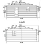 Casa de madera  "JULIA 6 , 36 m2  " 