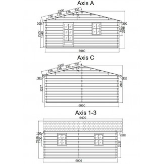 Casa de fusta "JULIA 6"