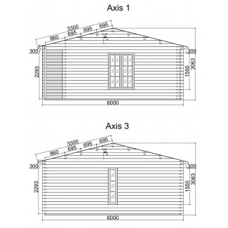 Casa de fusta "JULIA 6"